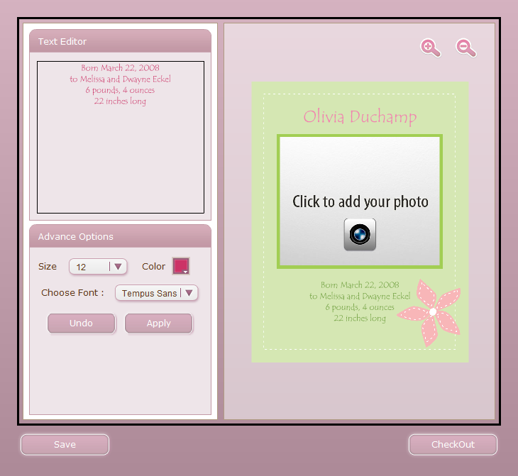 BabyShere Editor